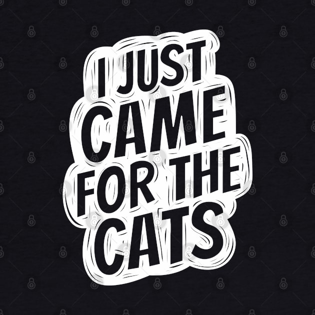 I just came for the cats by hoddynoddy
